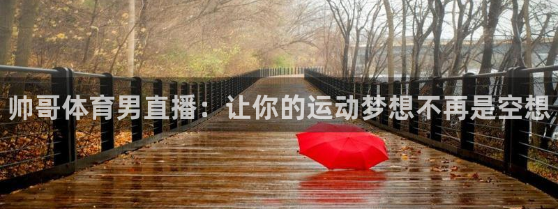 nba直播泡泡体育：帅哥体育男直播：让你的运动梦想不再是空想